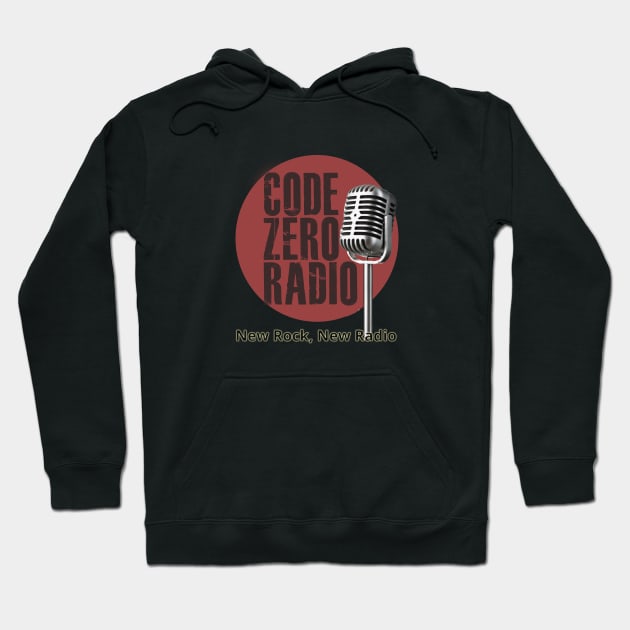 Code Zero Radio Microphone Hoodie by Code Zero Radio